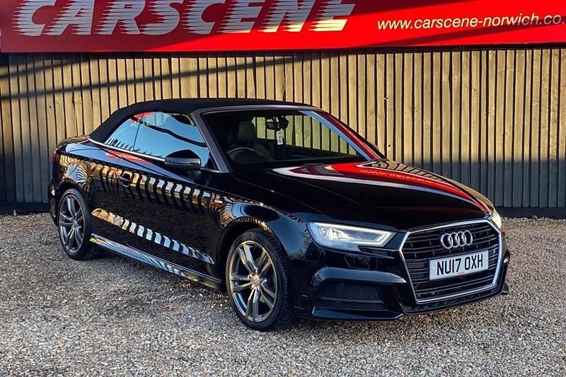 Used 2017 Audi A3 S-Line Cabriolet | £11,999 (Fair price) - Image 1/1