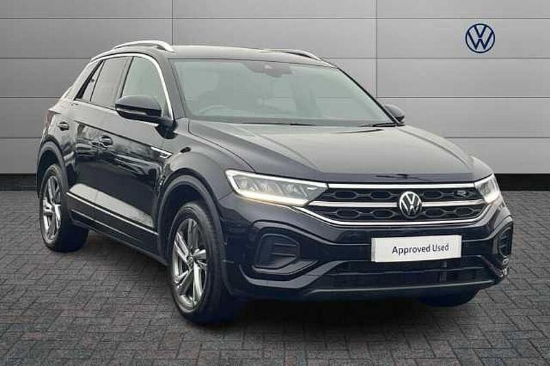 Used VW T-Roc R-line 190 HP (139 kW) 2022 Black SUV