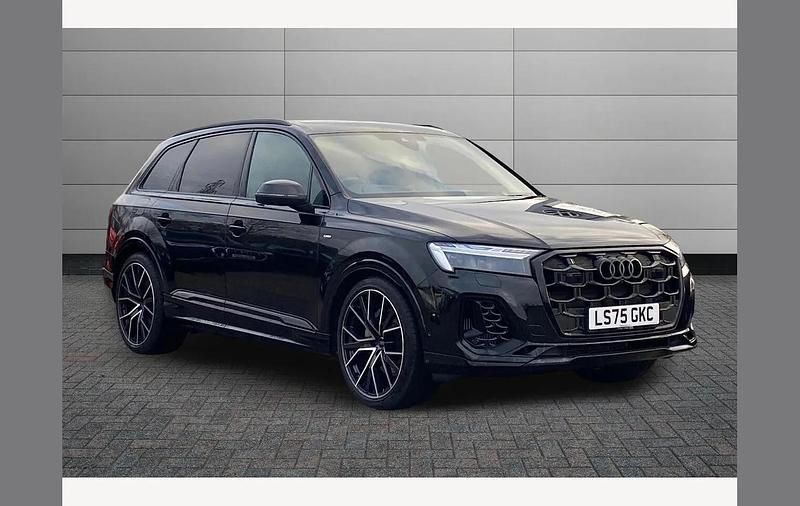 Black Used 2025 Audi Q7 Advanced SUV | £73,250 - Image 1/4