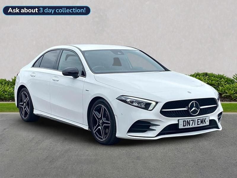 White Used 2021 Mercedes A180 Executive Sedan | £19,411 (Good price) - Image 1/4