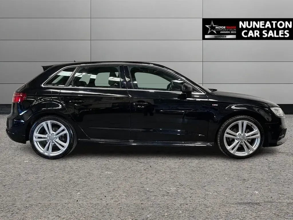 Used Audi A3 S-Line 150 HP (110 kW) 2019 Black Sedan