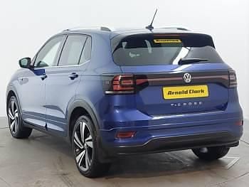 Used VW T-Cross R-line 95 HP (69 kW) 2019 Blue SUV