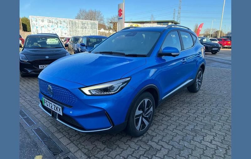 Used MG ZS Trophy Connect 127 kW (173 HP) 2022 Blue SUV