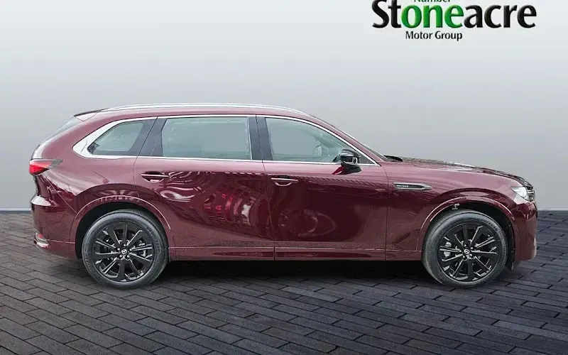 New Mazda CX-80 Homura-Line 254 HP (186 kW) 2025 Red SUV
