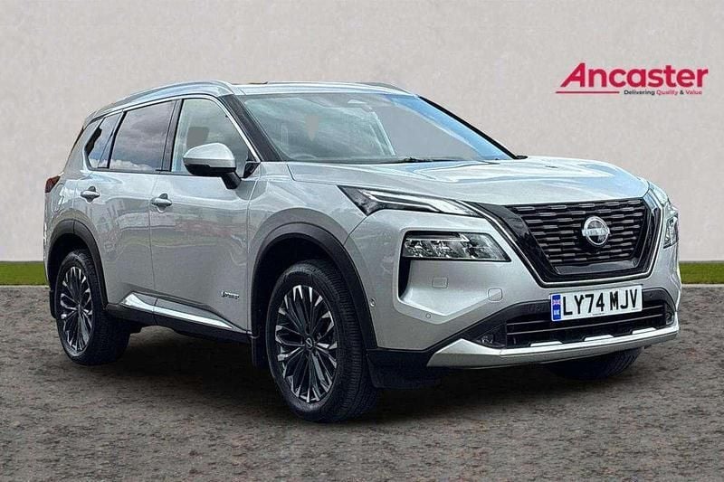 Silver Used 2024 Nissan X-Trail Tekna SUV | £34,975 (Expensive) - Image 1/4