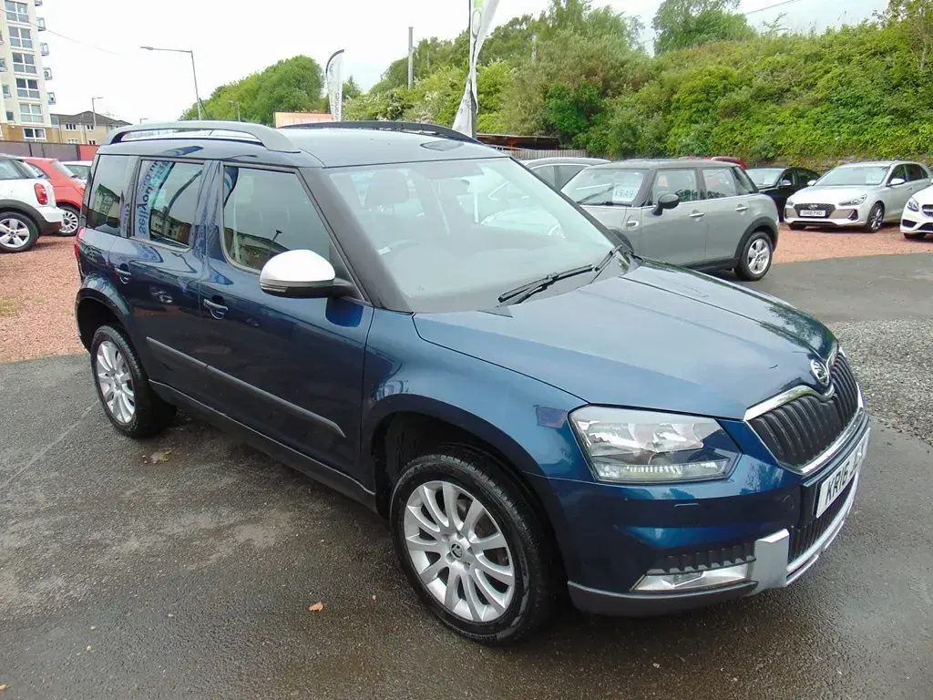 Used Skoda Yeti SE 150 HP (110 kW) 2016 Blue SUV