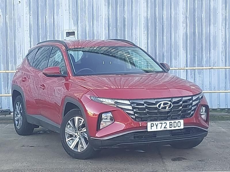 Red Used 2022 Hyundai Tucson SE SUV | £20,498 (Fair price) - Image 1/4