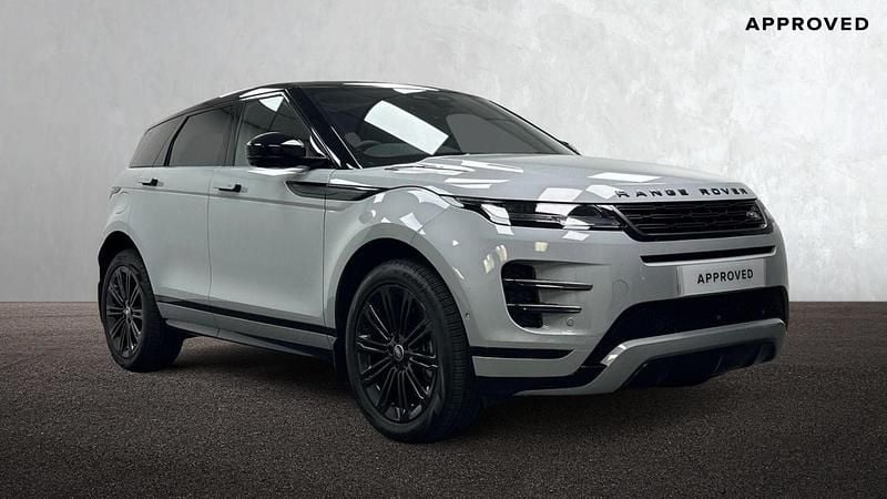 Grey Used 2025 Land Rover Range Rover evoque SE Dynamic SUV | £43,300 - Image 1/4
