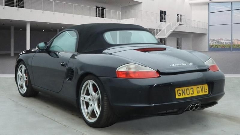 Used Porsche Boxster 2003 Black Cabriolet