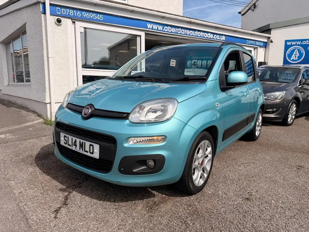 Used Fiat Panda Lounge 69 HP (50 kW) 2014 Blue Hatchback