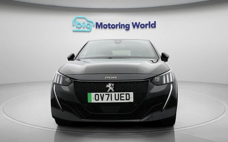 Used Peugeot e-208 Premium 100 kW (136 HP) 2022 Black Hatchback