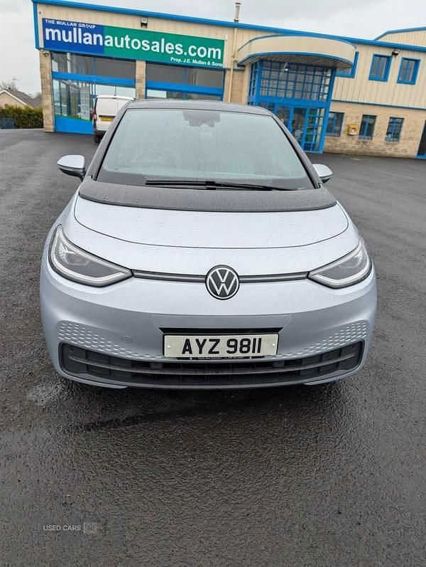 Used VW ID.3 Pro Performance 150 kW (204 HP) 2021 Silver Hatchback