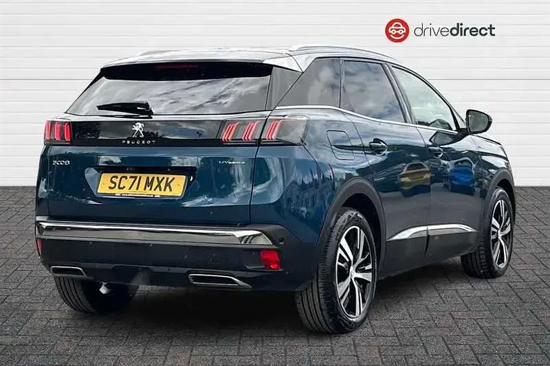 Used Peugeot 3008 Premium 2021 Blue SUV