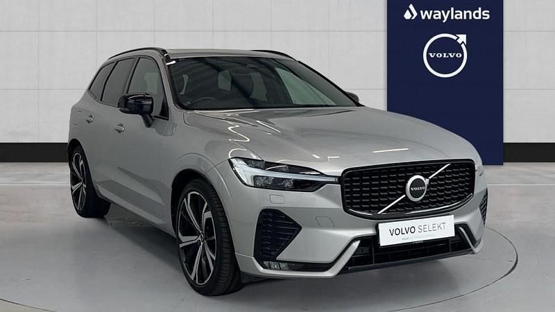 Silver Used 2022 Volvo XC60 R-Design Pro SUV | £31,301 (Fair price) - Image 1/4