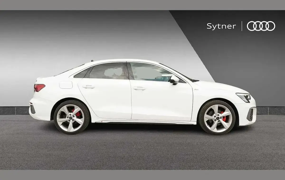 Used Audi A3 S-Line 108 HP (79 kW) 2022 White Sedan