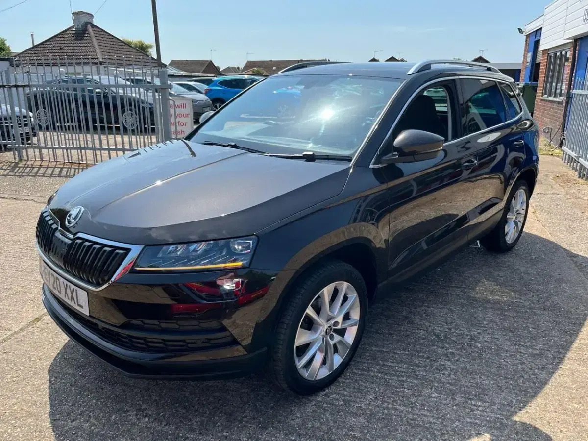 Used Skoda Karoq SE L 150 HP (110 kW) 2020 Brown SUV