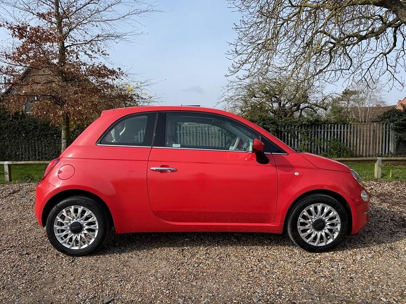 Used Fiat 500 Lounge 69 HP (50 kW) 2017 Pink Hatchback