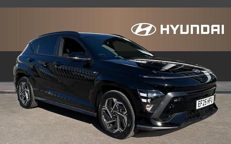 Second-hand Hyundai Kona N Line 129 CP (94 kW) 2025 Negru SUV