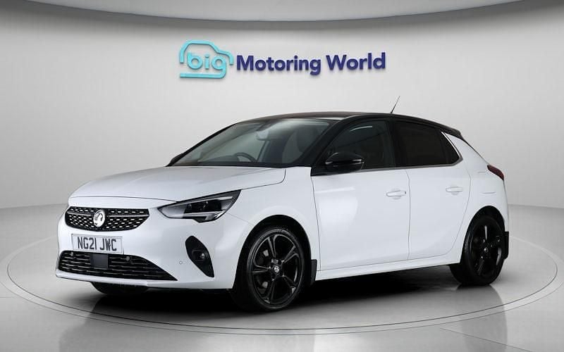 Used Vauxhall Corsa Edition 75 HP (55 kW) 2021 White Hatchback