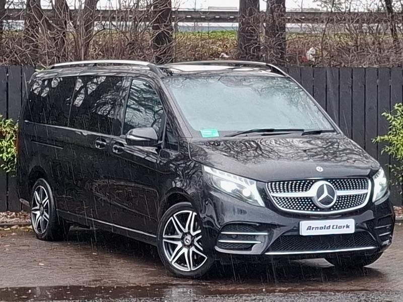 Black Used 2023 Mercedes V220 AMG line MPV | £53,998 (Fair price) - Image 1/4