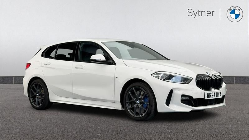 White Used 2024 BMW 118 M Sport Hatchback | £24,000 (Good price) - Image 1/4