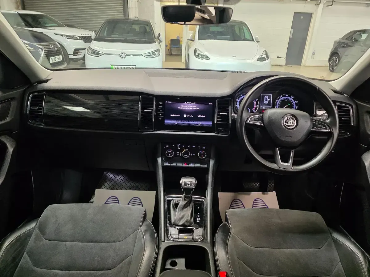 Used Skoda Kodiaq SE L 150 HP (110 kW) 2018 Blue SUV