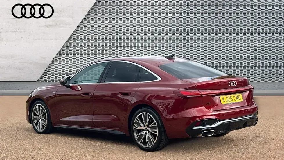 Used Audi A5 Sportback S-Line 204 HP (150 kW) 2025 Grenadine red metallic Hatchback
