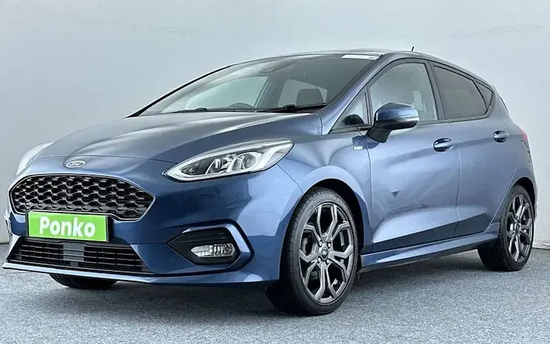 Used Ford Fiesta ST-Line 125 HP (91 kW) 2019 Blue Hatchback