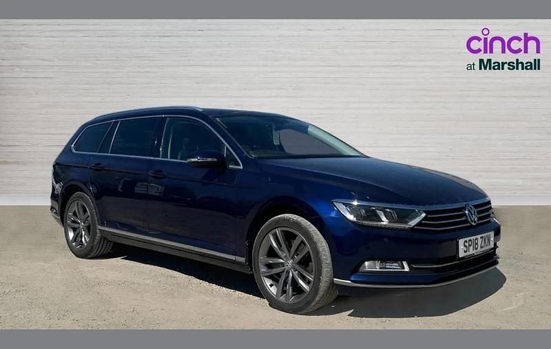 Begagnad VW Passat GT 150 HK (110 kW) 2018 Blå Kombi