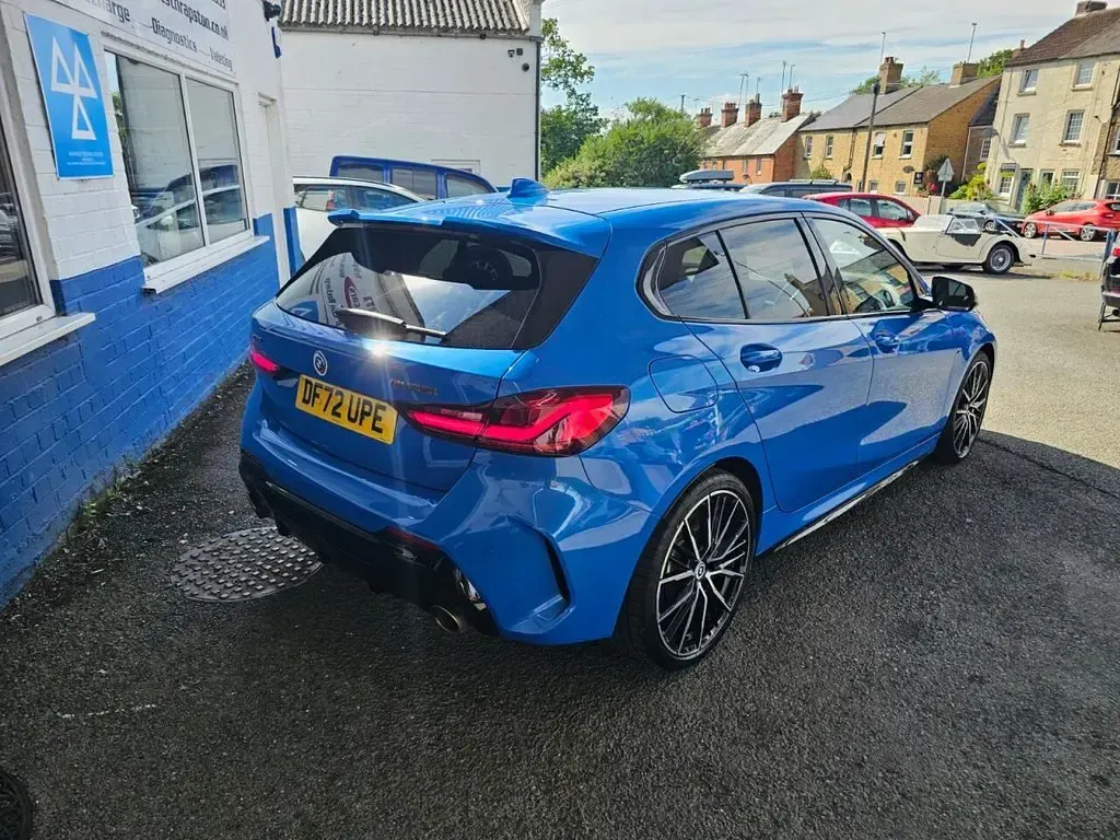 Used BMW M135 Comfort Edition 2023 Blue Hatchback