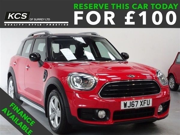 Red Used 2017 Mini Cooper Countryman SUV | £12,490 (Fair price) - Image 1/1