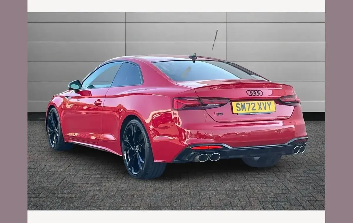 Used Audi A5 Black Edition 341 HP (250 kW) 2023 Red Coupe