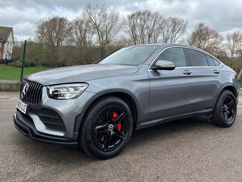 Used Mercedes GLC220 AMG line 2020 Grey Coupe