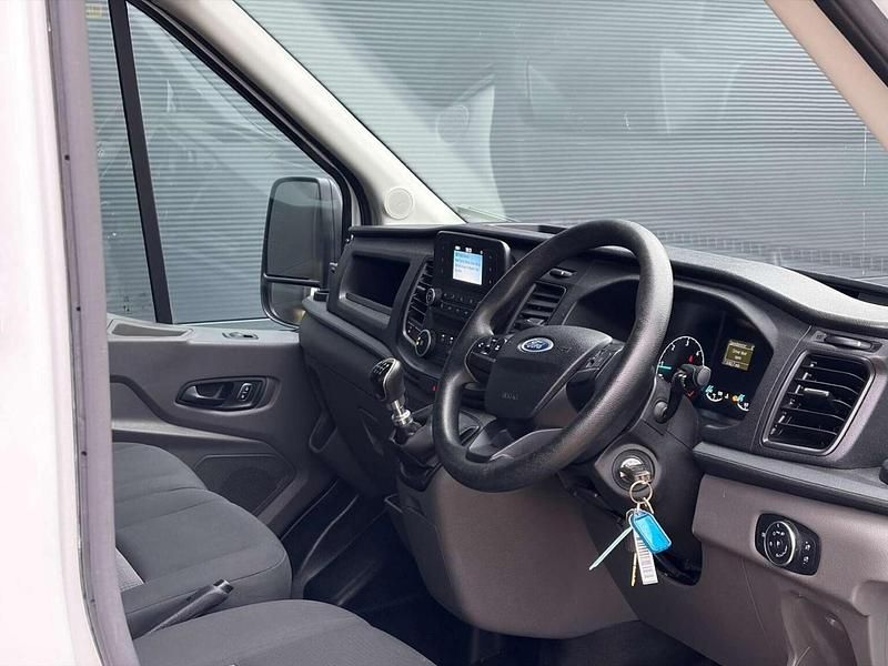 Used Ford Transit S 130 HP (95 kW) 2020 White Cabriolet