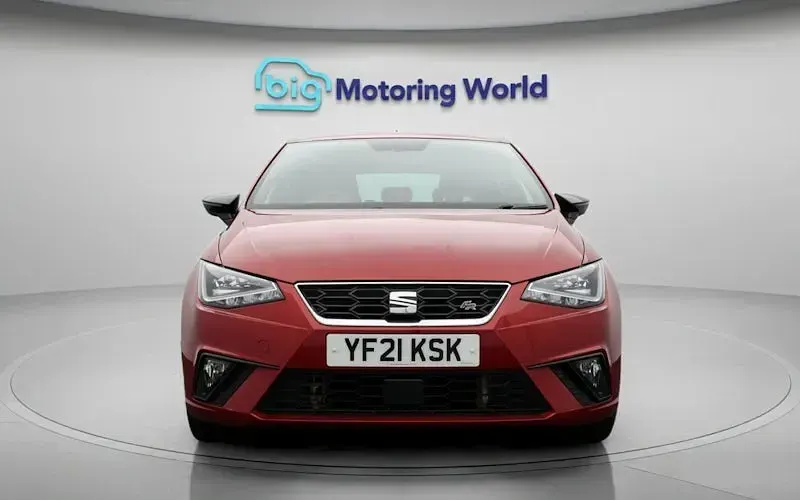 Usado Seat Ibiza FR 110 HP (80 kW) 2021 Vermelho Citadino