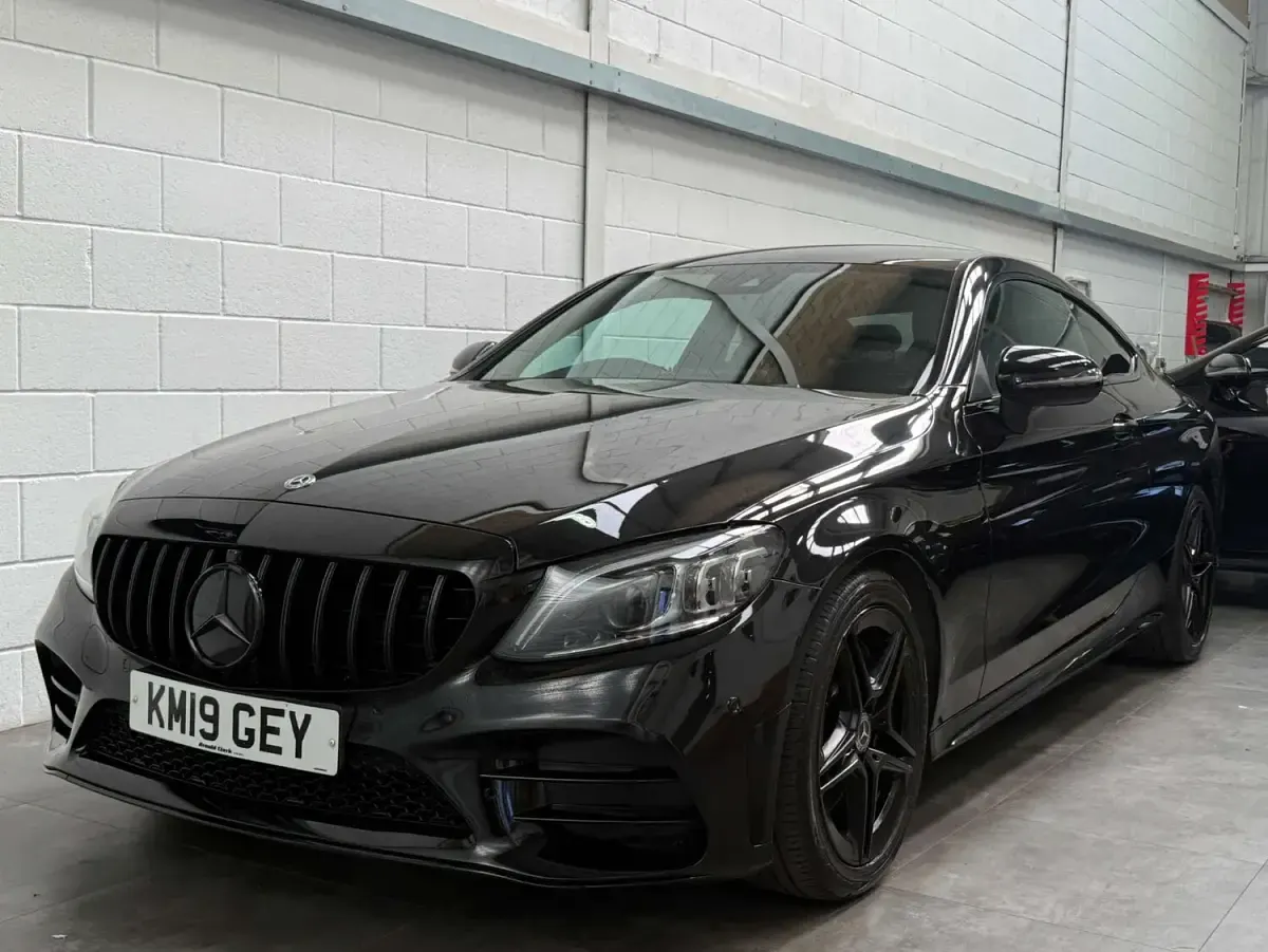 Used Mercedes C300 AMG Line Premium 2019 Black Coupe