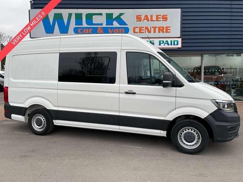 White Used 2021 VW Crafter Startline Van | £23,490 (Fair price) - Image 1/4