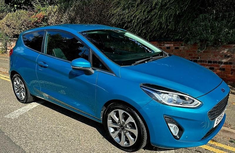 Blue Used 2018 Ford Fiesta Zetec Hatchback | £4,995 (Fair price) - Image 1/4
