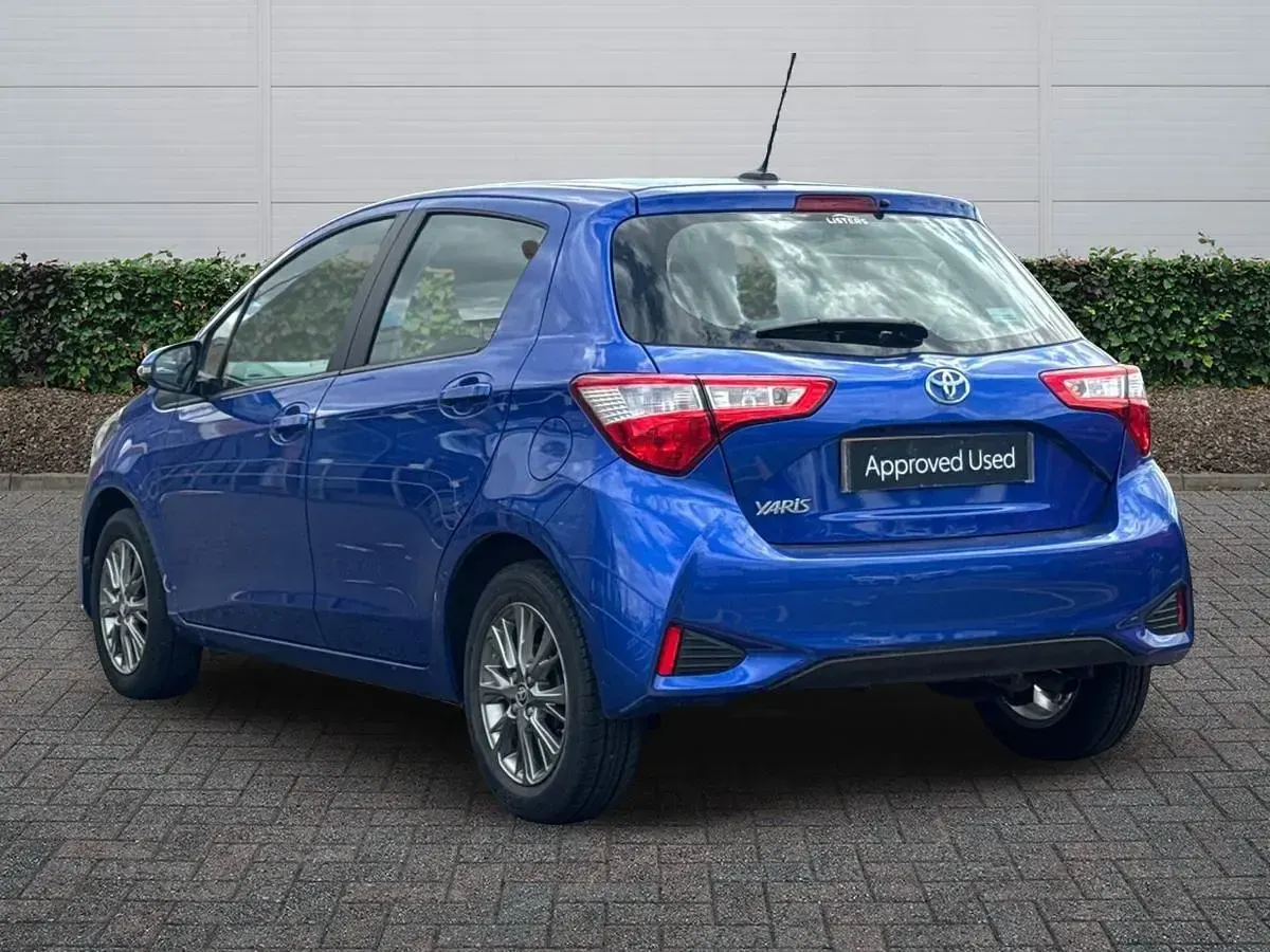 Used Toyota Yaris 2020 Blue Hatchback