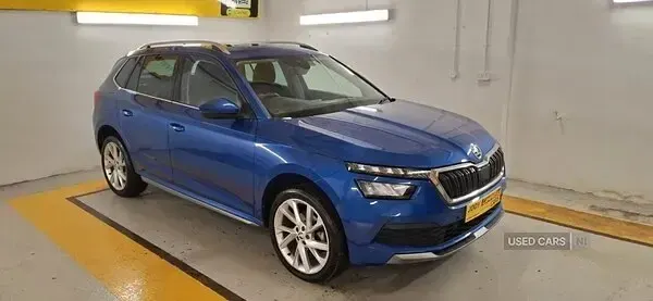 Used Skoda Kamiq SE L Executive 150 HP (110 kW) 2024 Blue SUV