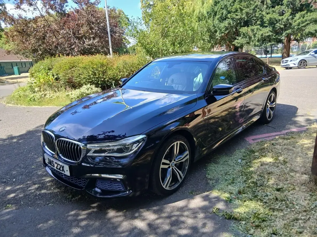Used BMW 730L M Sport 265 HP (194 kW) 2015 Black Sedan