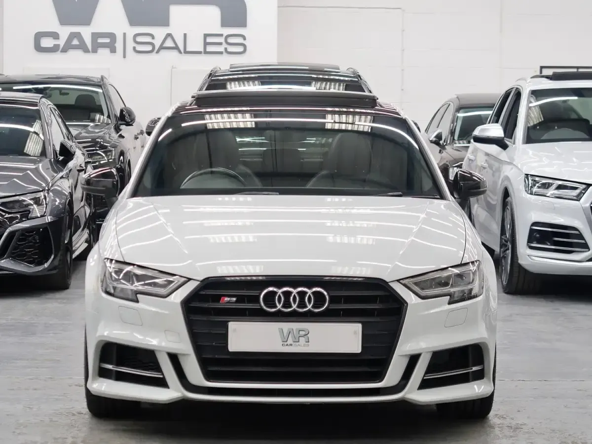 Used Audi S3 Sportback Black Edition 2019 White Hatchback