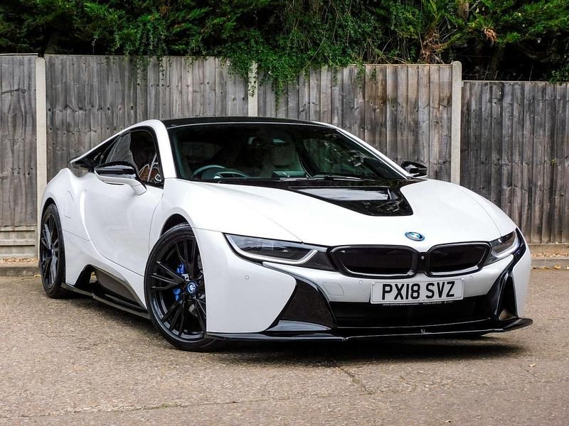 White Used 2018 BMW i8 Performance Coupe | £37,950 (Good price) - Image 1/4