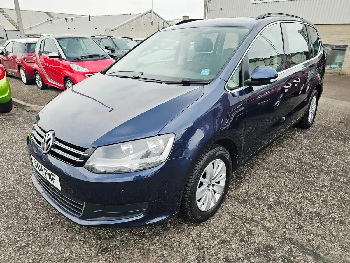 Used VW Sharan SE 2014 Blue MPV