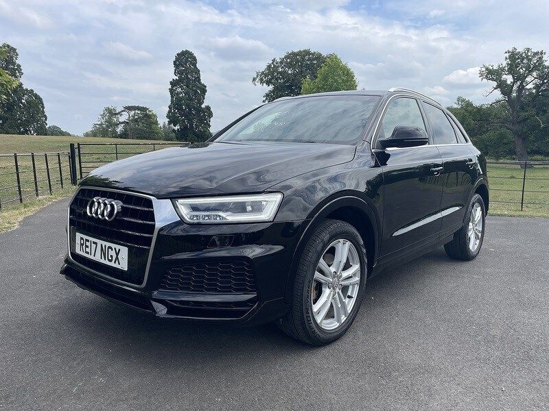 Black Used 2017 Audi Q3 S-Line SUV | £16,000 (Fair price) - Image 1/4