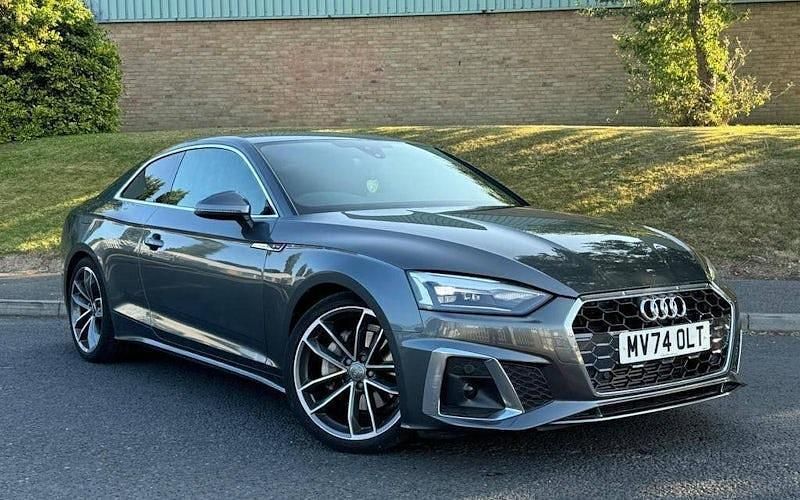 Grey Used 2024 Audi A5 S-Line Coupe | £28,995 (Good price) - Image 1/4