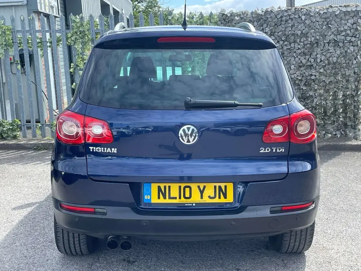 Used VW Tiguan SE 138 HP (101 kW) 2010 Blue SUV