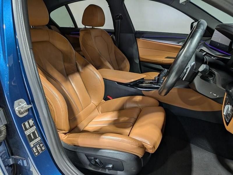 Used BMW 530 M Sport 286 HP (210 kW) 2021 Blue Sedan
