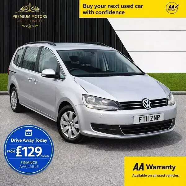 Usado VW Sharan S 140 HP (102 kW) 2011 Prateado Monovolume