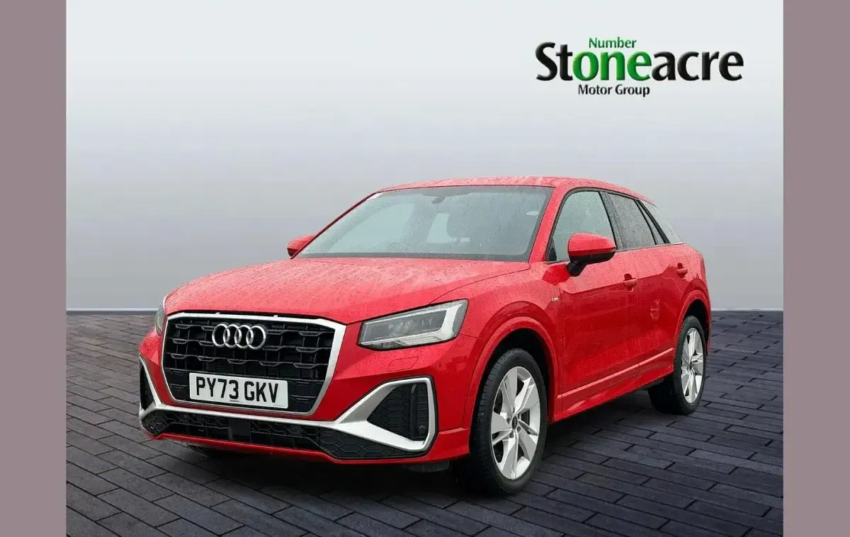 Used Audi Q2 S-Line 150 HP (110 kW) 2023 Red SUV